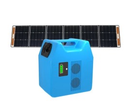 AST1000 Power Station + 300W Portable Solar Panel