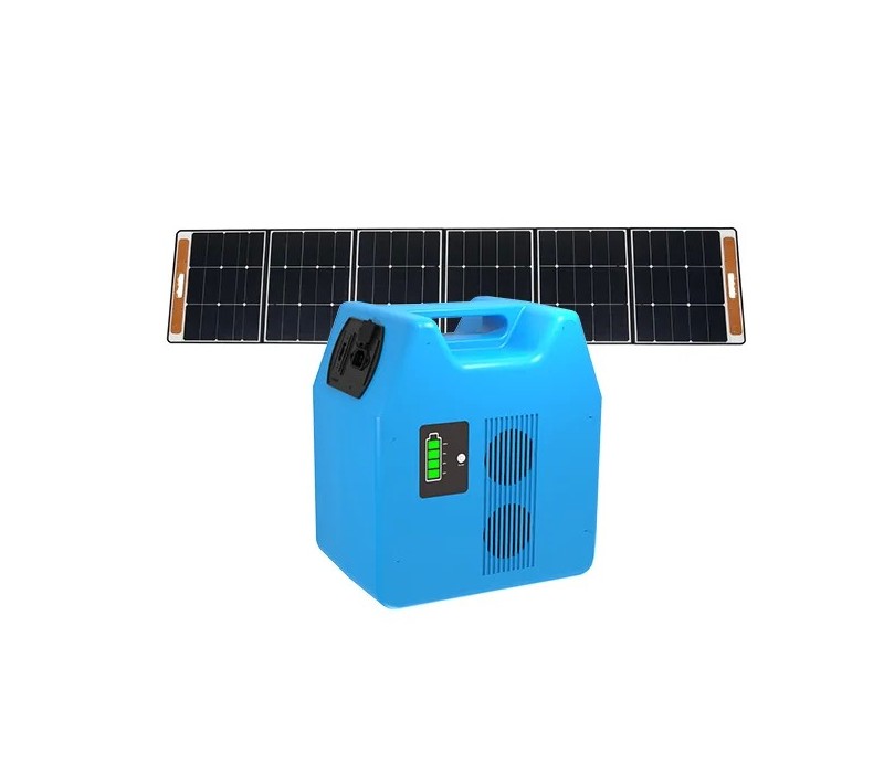 AST1000 Power Station + 300W Portable Solar Panel