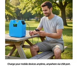 AST1000 Portable Power station 600W 1104Wh