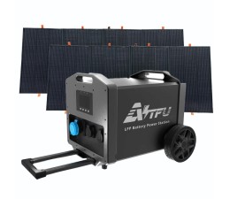 AST3840 Power Station With 1000W (2X500W) Portable Folding Solar Panel