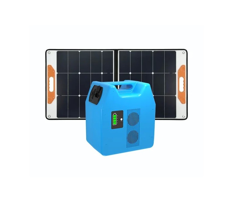AST1000 Power Station + 100W Portable Solar Panel