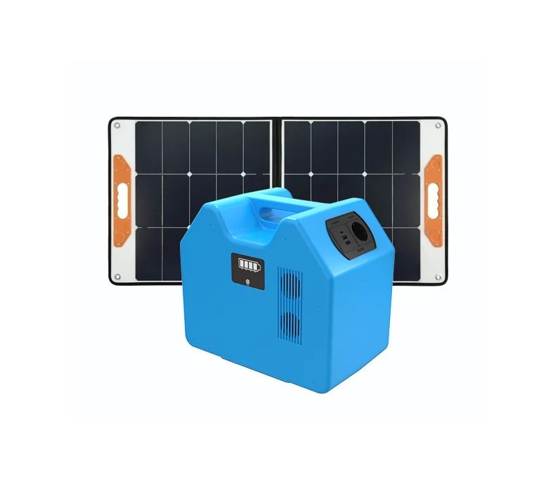 AST2000 Power Station + 100W Portable Solar Panel